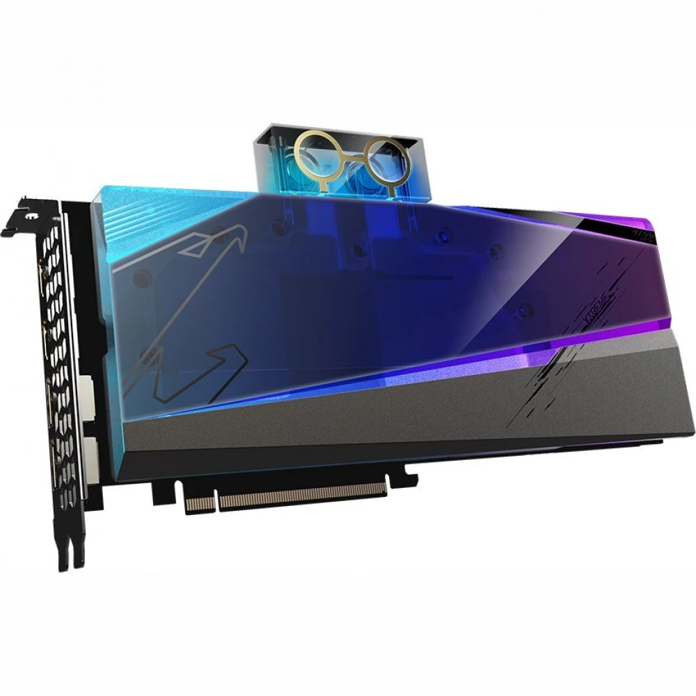 Видеокарта Gigabyte Radeon RX 6900 XT AORUS XTREME WATERFORCE WB 16G GV-R69XTAORUSX WB-16GD 16 ГБ