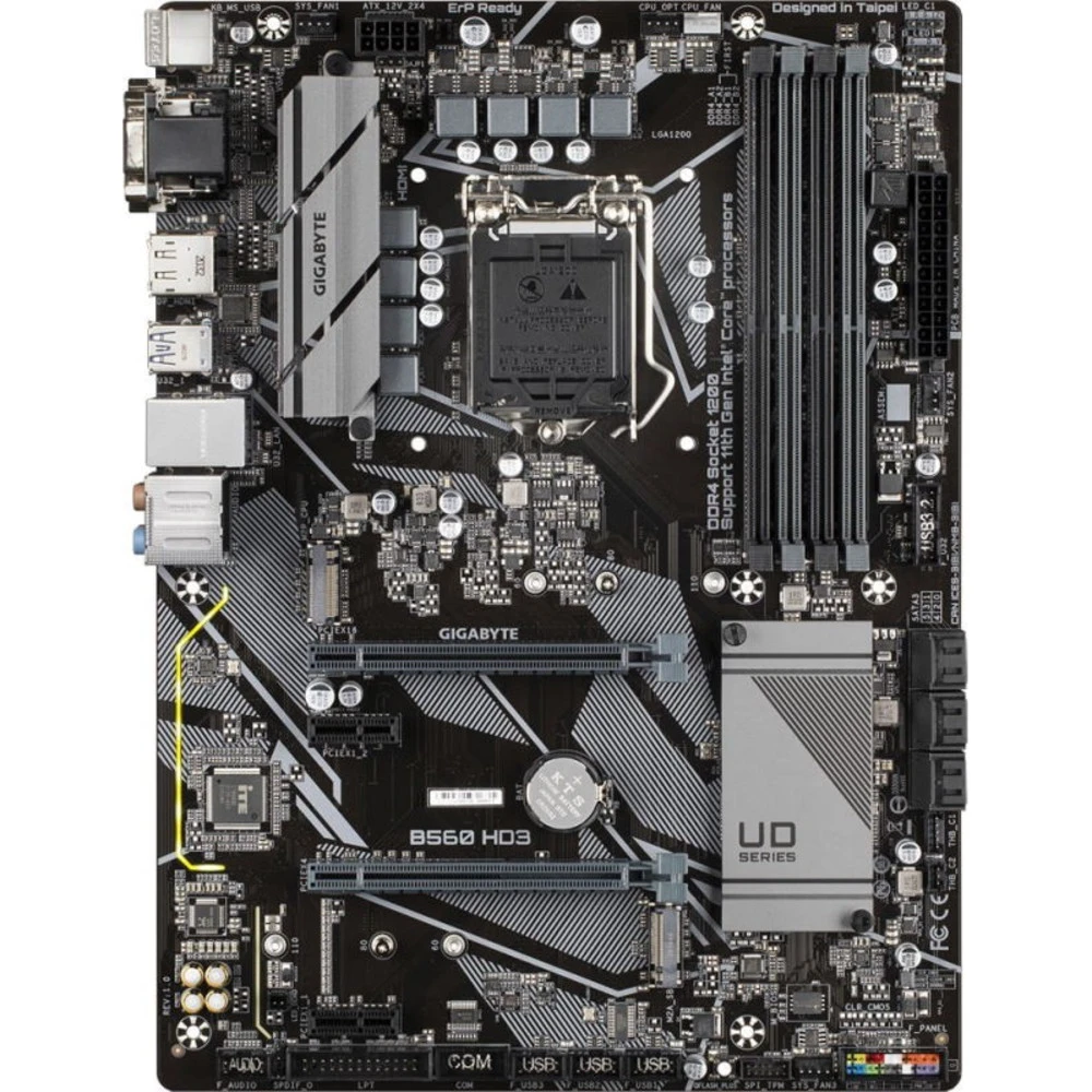 Материнская плата Gigabyte B560 HD3 ATX, LGA 1200