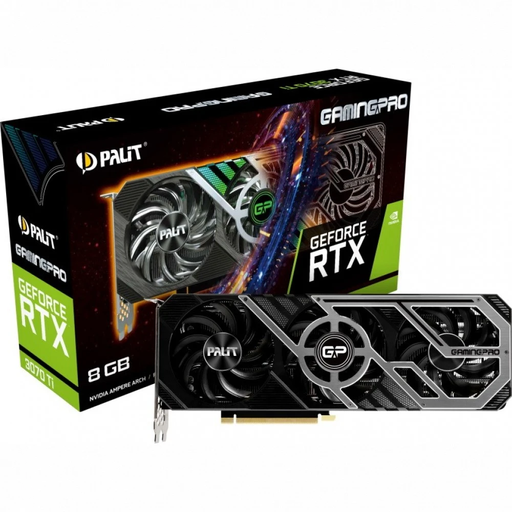 Видеокарта Palit RTX3070TI GAMINGPRO 8G NED307T019P2-1046A 8 ГБ