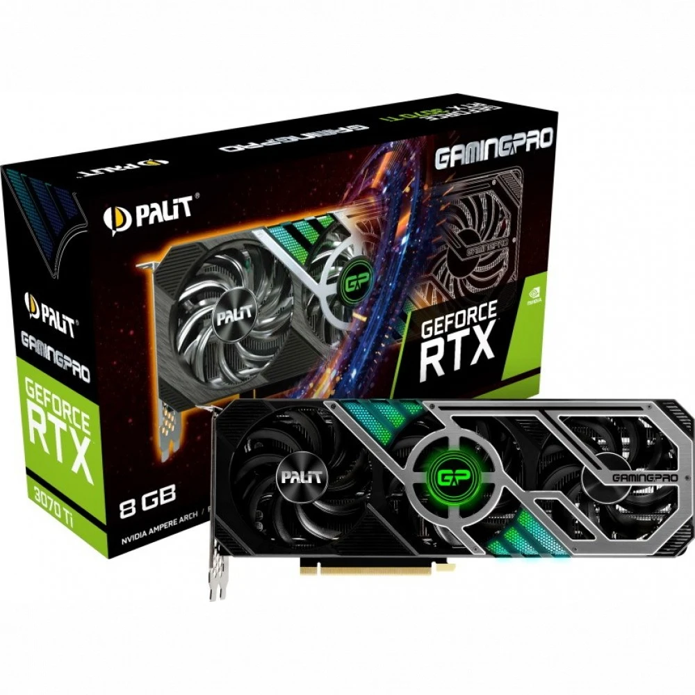 Видеокарта Palit RTX3070TI GAMINGPRO 8G NED307T019P2-1046A 8 ГБ