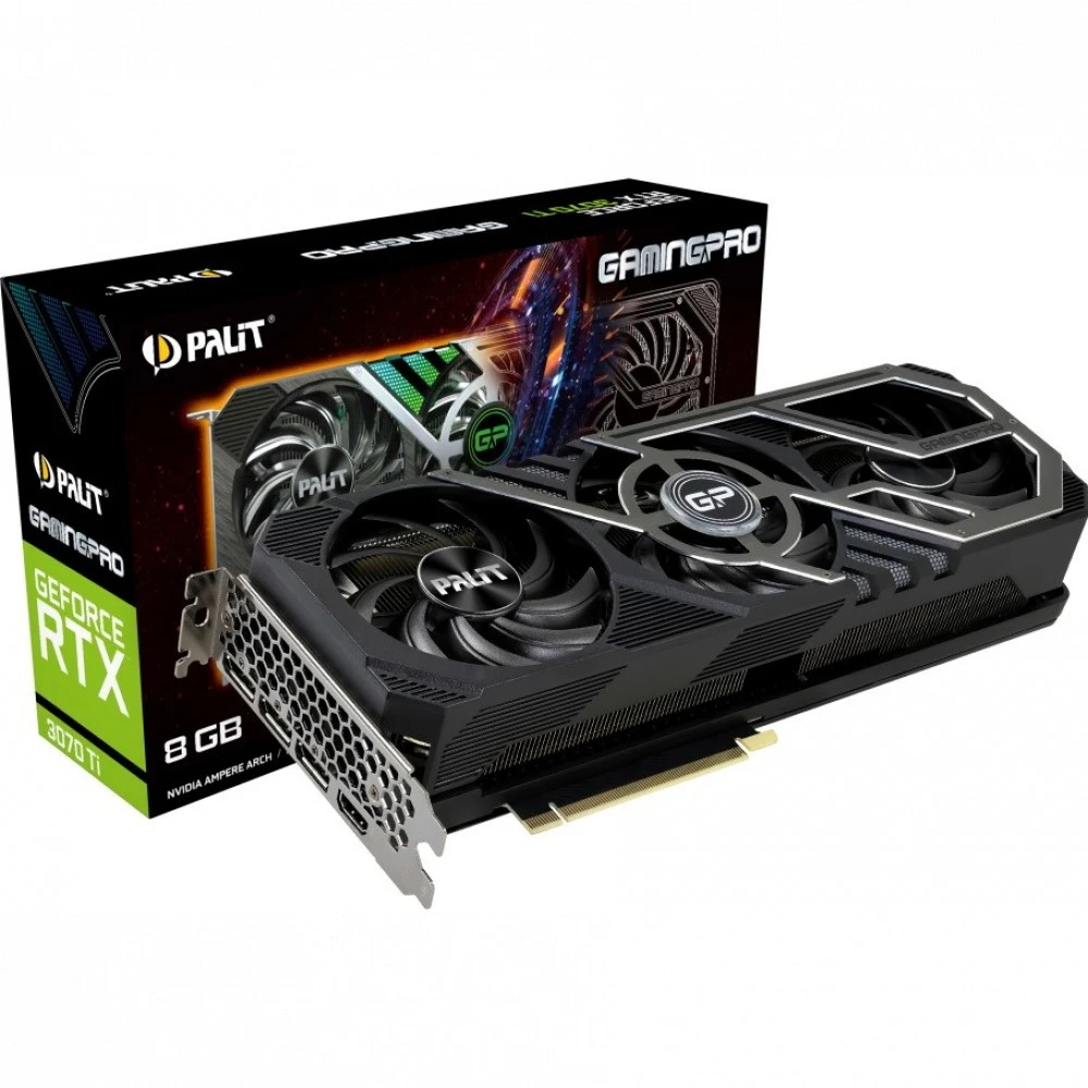 Видеокарта Palit RTX3070TI GAMINGPRO 8G NED307T019P2-1046A 8 ГБ