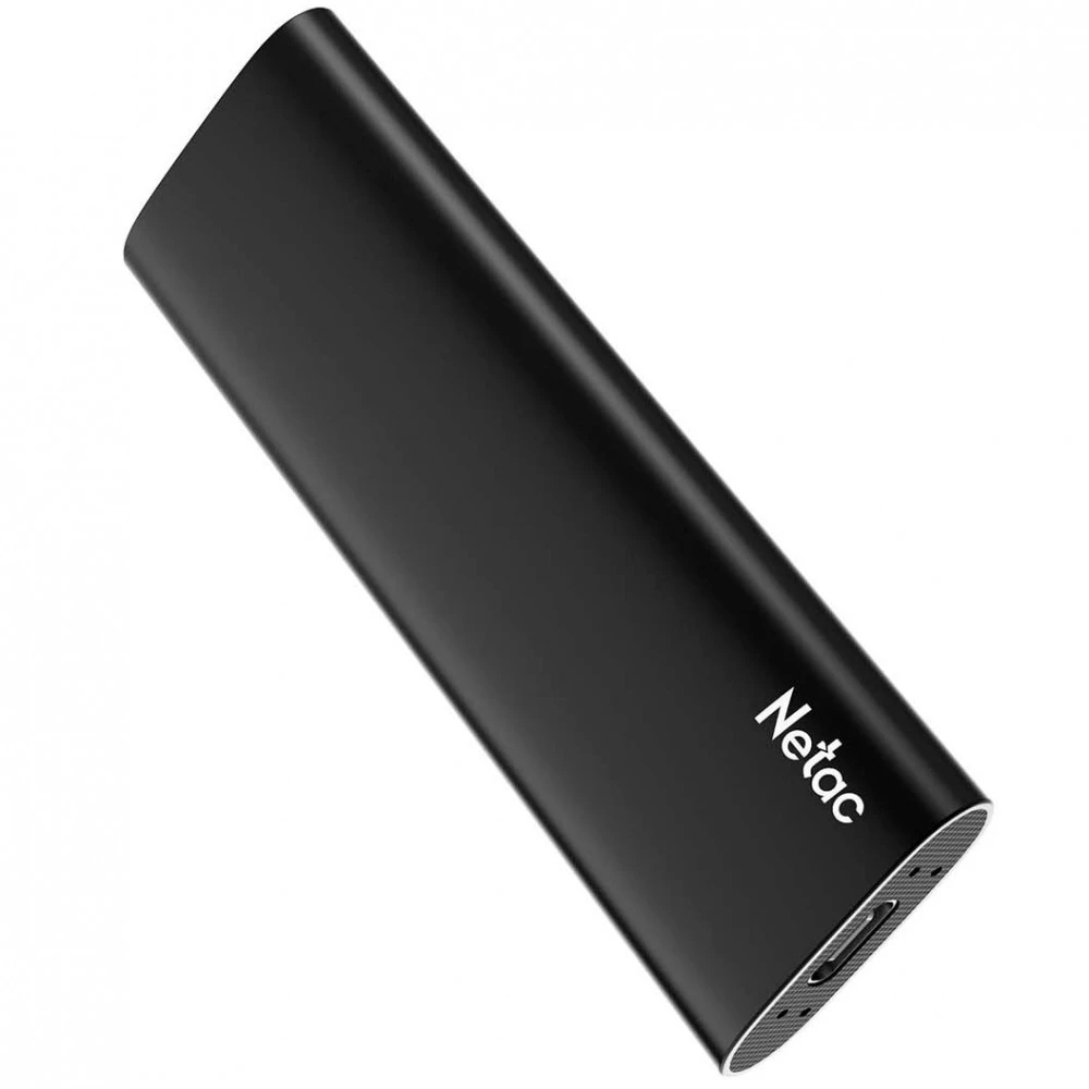 Внешние накопители Netac Z SLIM Black NT01ZSLIM-001T-32BK 1 ТБ, Разъём USB Type-C