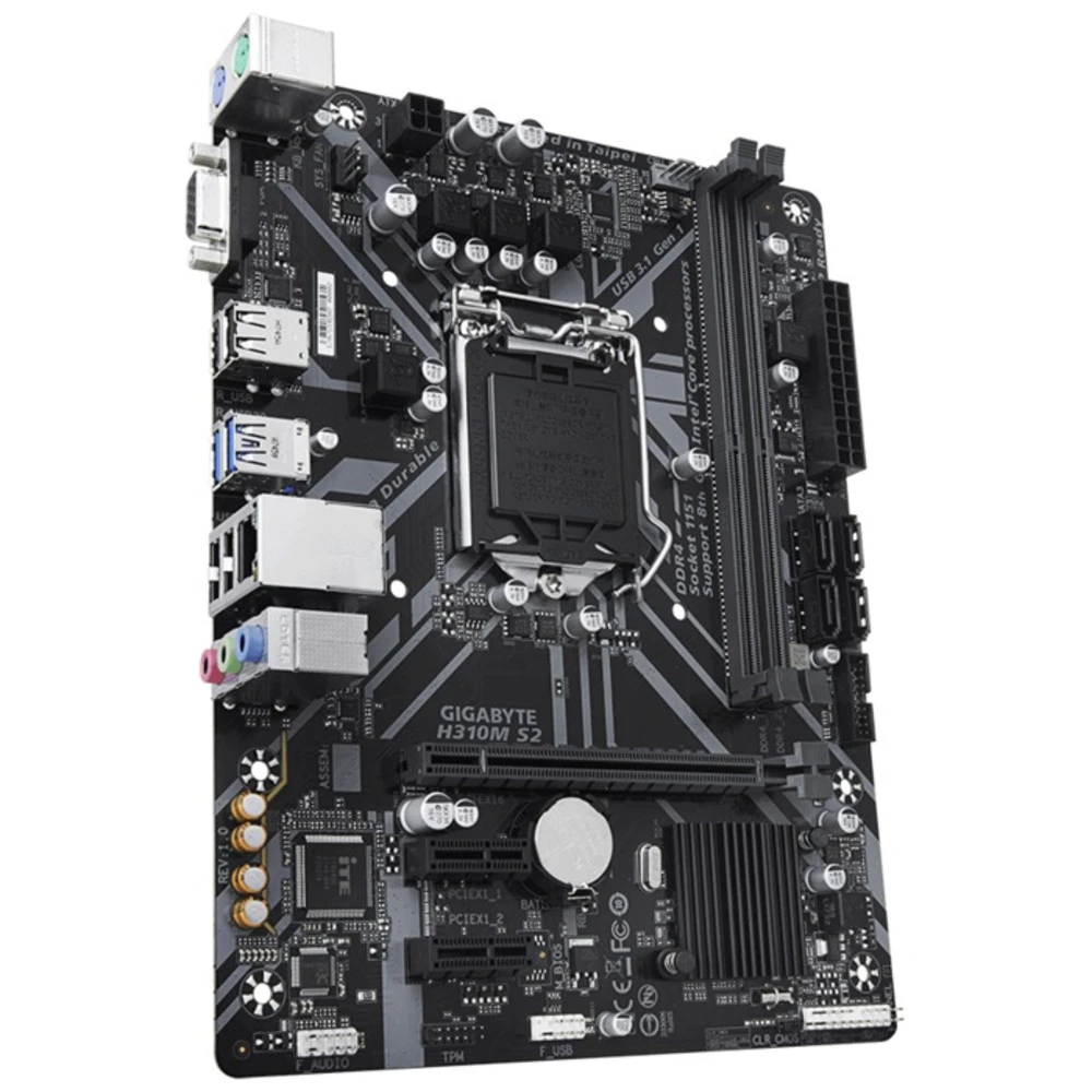 Материнская плата Gigabyte H310M S2 GA-H310M-S2 Micro-ATX, LGA 1151