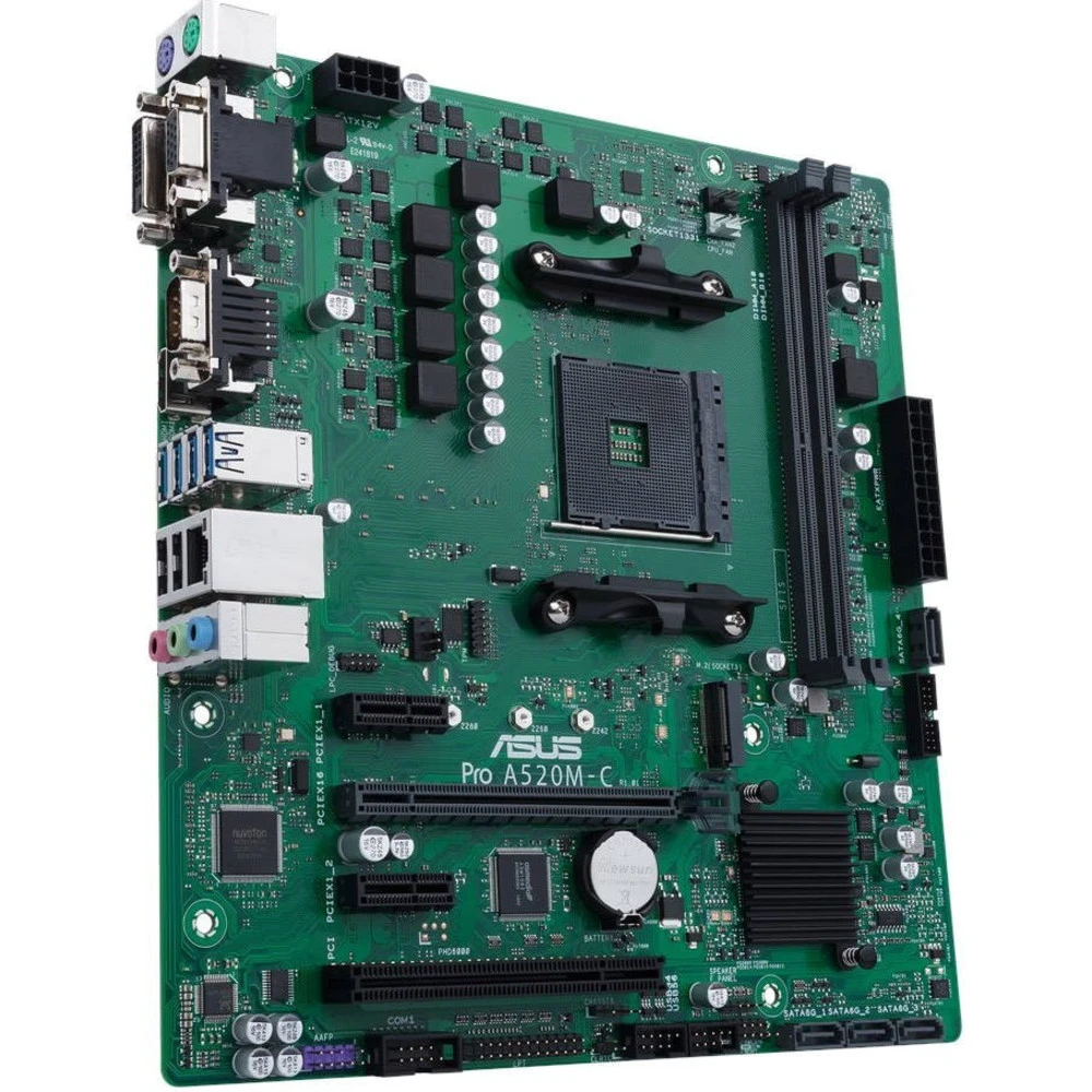 Материнская плата Asus A520M-C/CSM Micro-ATX, AMD AM4