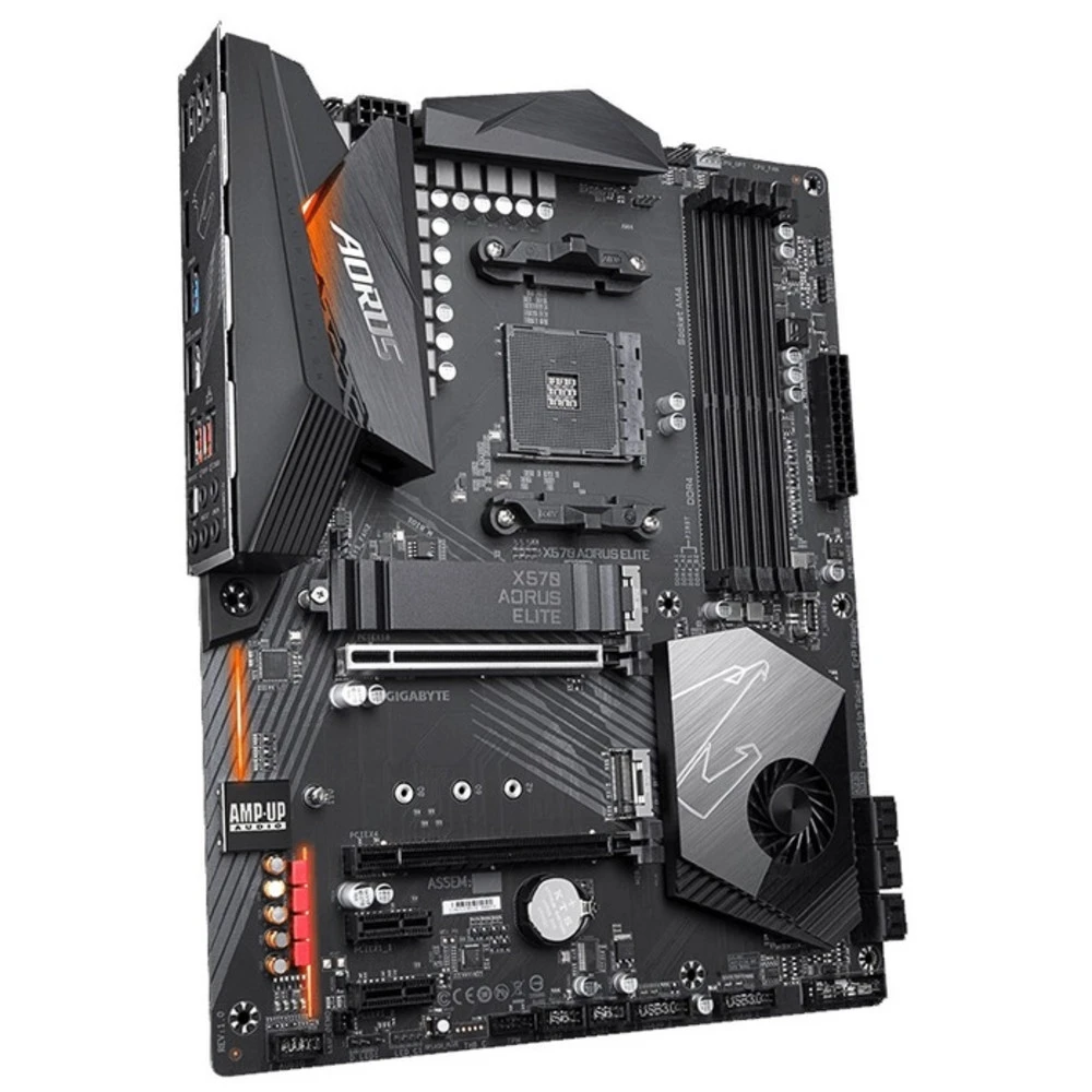 Материнская плата Gigabyte X570 AORUS ELITE 1.0 ATX, AMD AM4