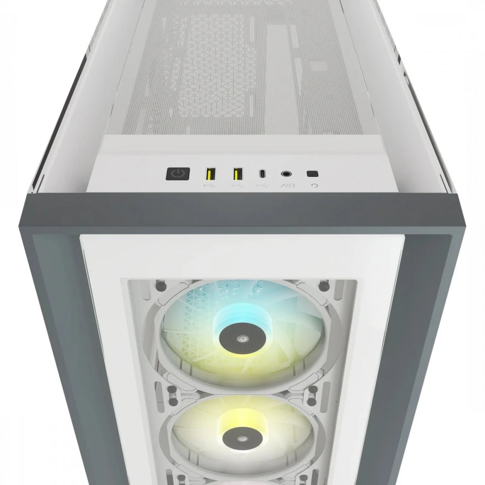 Корпус Corsair iCUE 5000X RGB белый CC-9011213-WW Mid-Tower
