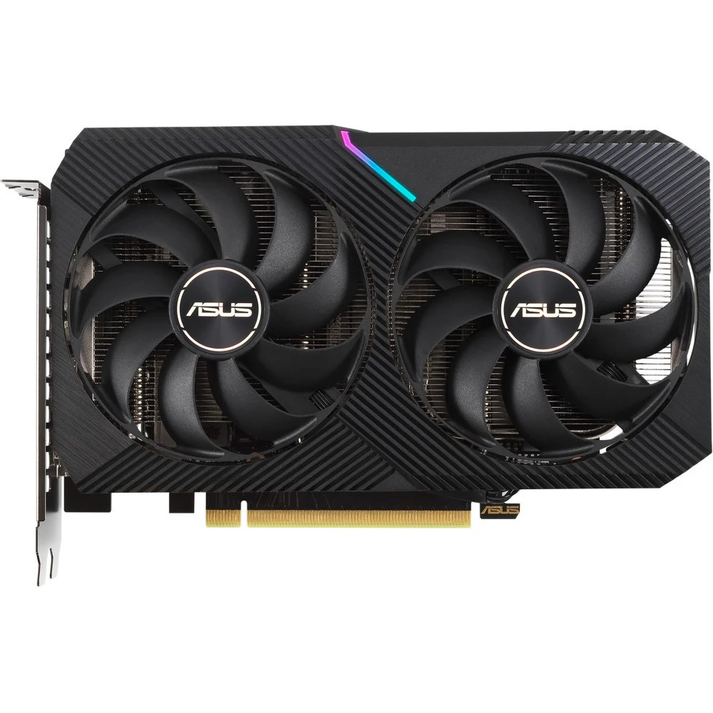 Видеокарта Asus RTX 3060 Dual V2 OC LHR DUAL-RTX3060-O12G-V2 12 ГБ