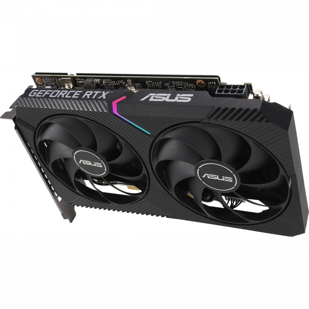 Видеокарта Asus RTX 3060 Dual V2 OC LHR DUAL-RTX3060-O12G-V2 12 ГБ