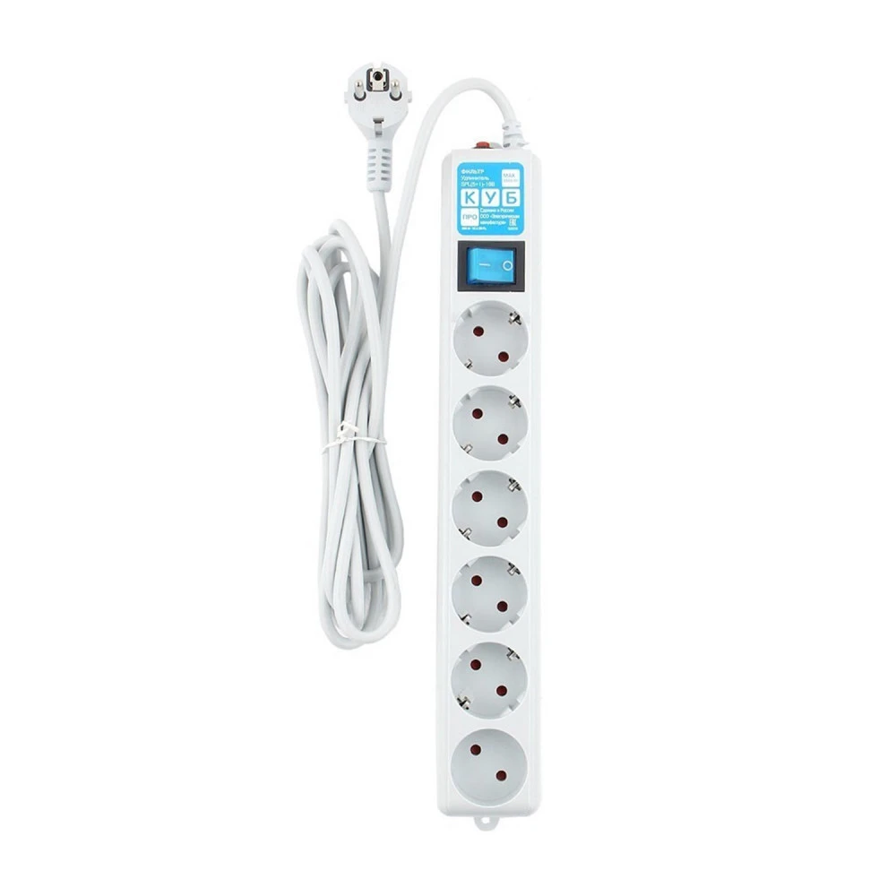 Сетевой фильтр PowerCube SPL(5+1)-16B SPL(5+1)-16B-P-5М