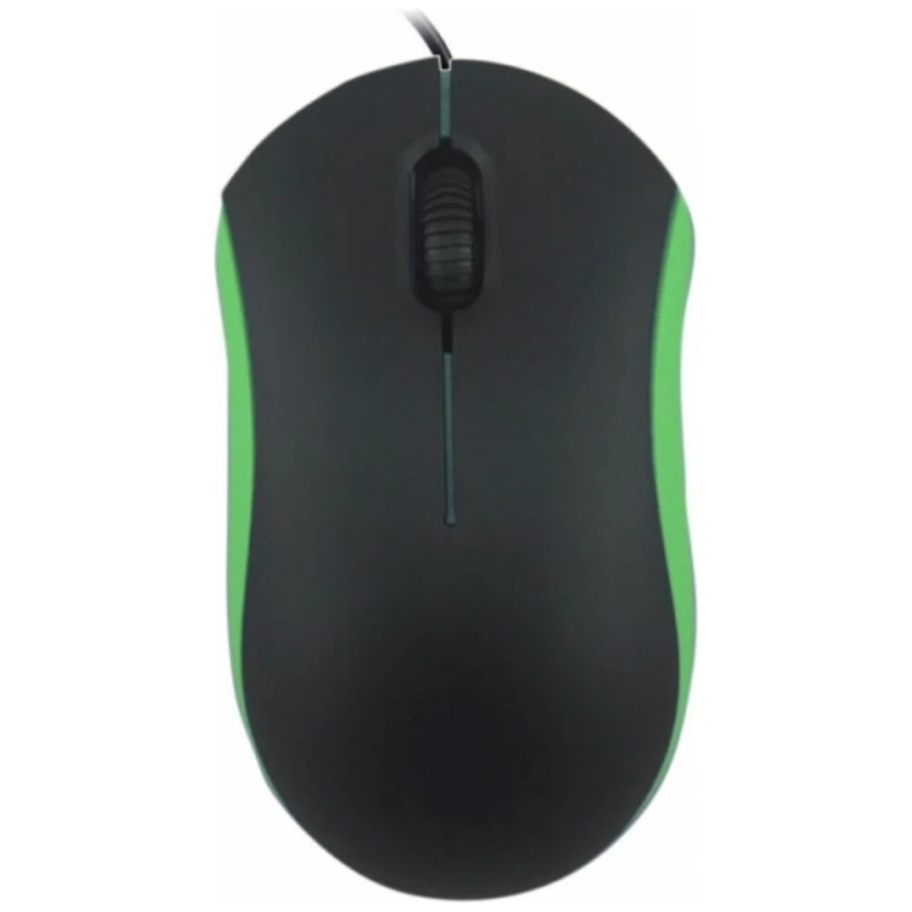 Мышь Ritmix ROM-111 BLACK/GREEN 15118307