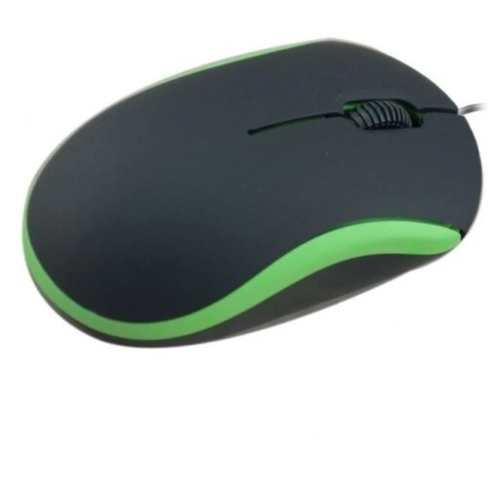 Мышь Ritmix ROM-111 BLACK/GREEN 15118307