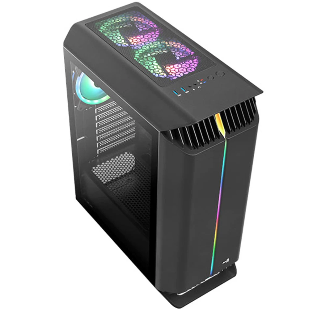 Корпус Aerocool Gladiator Duo-G-BK-v1 ACCM-PB27033.11 Mid-Tower