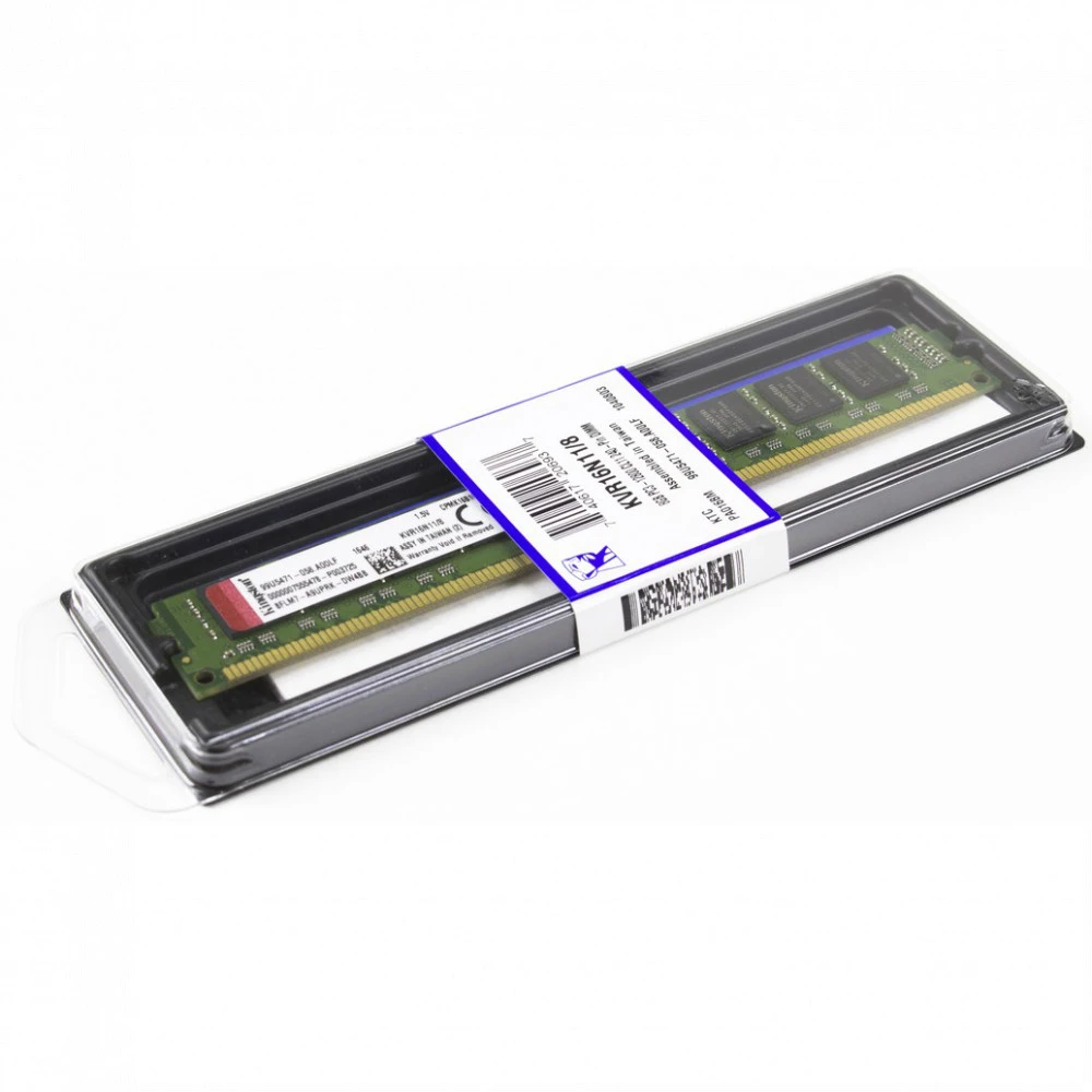 ОЗУ Kingston 8 ГБ KVR16N11/8 DIMM, DDR3, 8 Гб, 1600 МГц