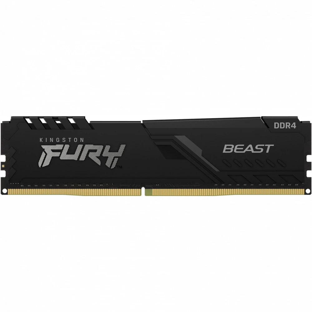 ОЗУ Kingston FURY Beast Black 1/16 KF436C18BB/16 DIMM, DDR4, 16 Гб, 3600 МГц