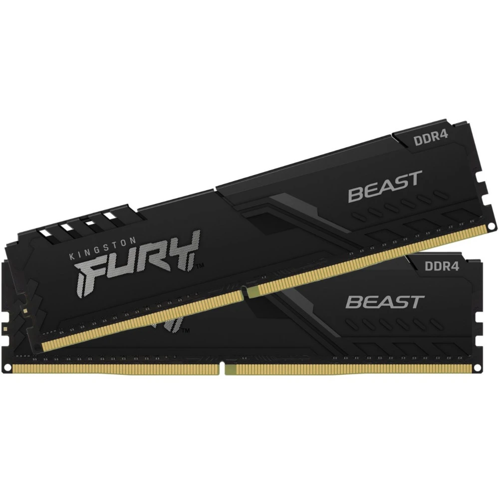 ОЗУ Kingston 16 ГБ KF436C18BBK2/32 DIMM, DDR4, 32 Гб (2 х 16 Гб), 3600 МГц