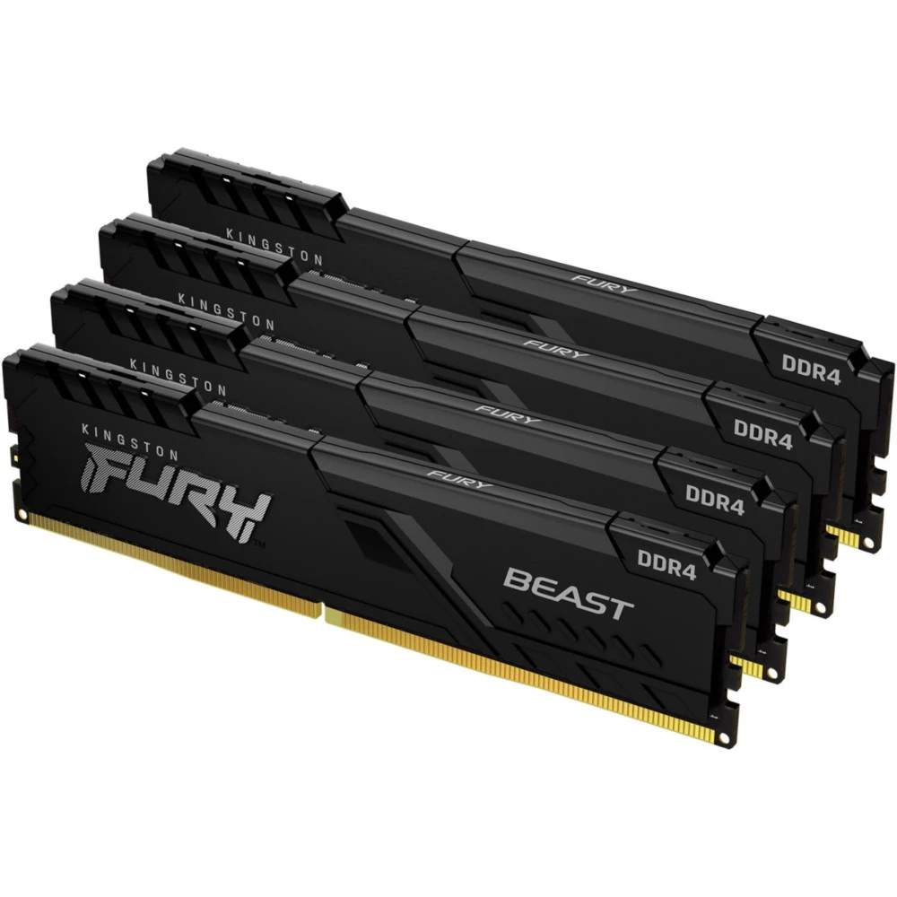 ОЗУ Kingston KF432C16BB1K4/64 DIMM, DDR4, 64 Гб (4 х 16 Гб), 3200 МГц