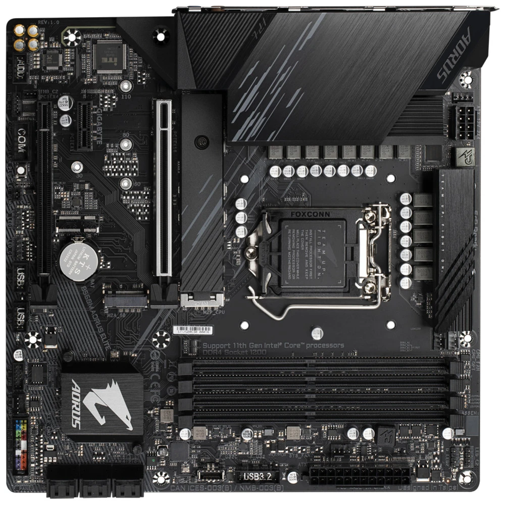 Материнская плата Gigabyte B560M AORUS ELITE 37078 Micro-ATX, LGA 1200