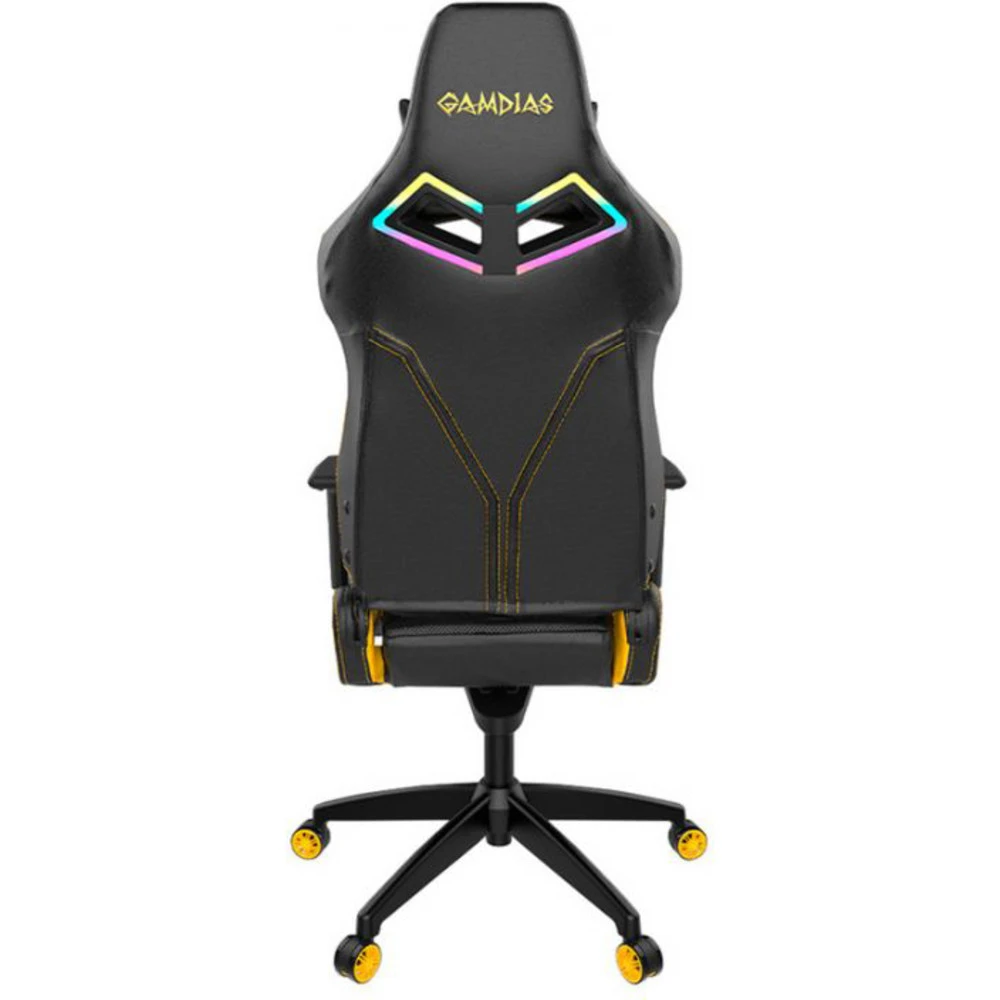 Компьютерное кресло Gamdias Игровое кресло ACHILLES M1A Black/Yellow ACHILLES M1A L BY