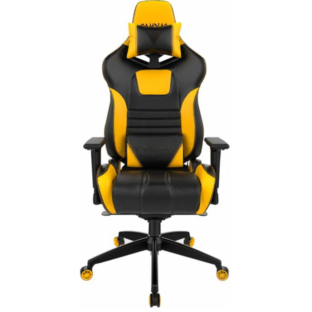 Компьютерное кресло Gamdias Игровое кресло ACHILLES M1A Black/Yellow ACHILLES M1A L BY