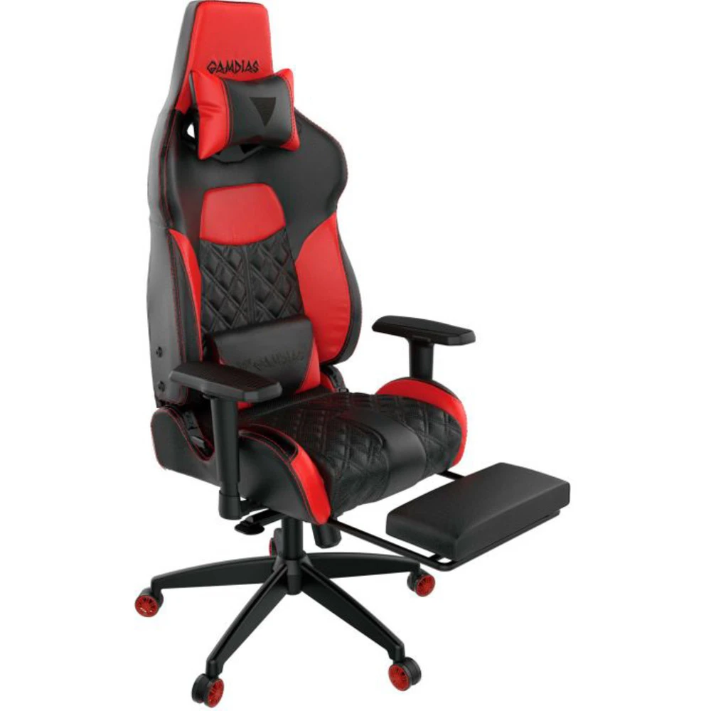Компьютерное кресло Gamdias Игровое кресло ACHILLES P1 L Black/Red ACHILLES P1 L BR