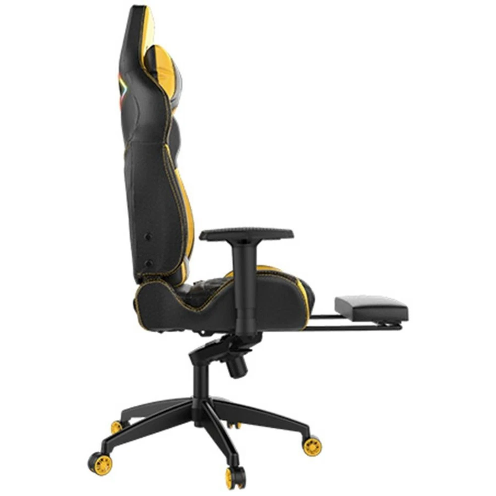 Компьютерное кресло Gamdias ACHILLES P1 L Black/Yellow ACHILLES P1 L BY