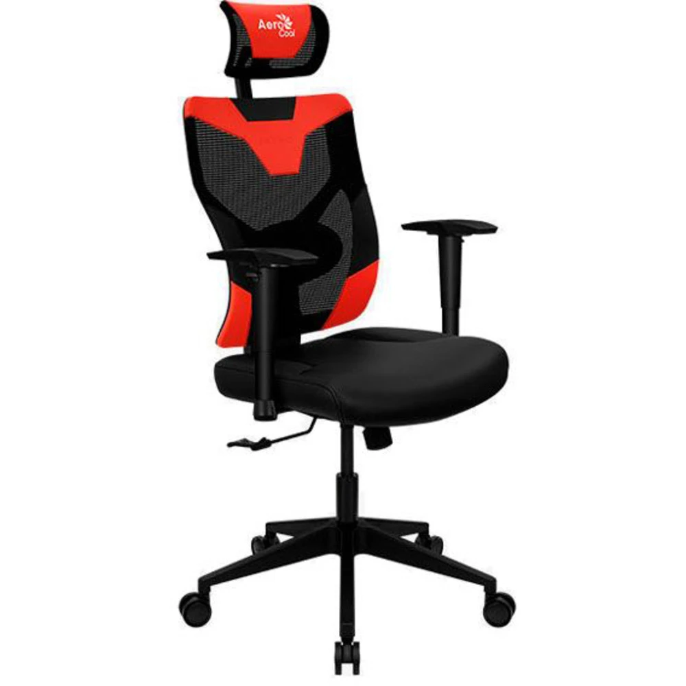 Компьютерное кресло Aerocool Игровое кресло Guardian Champion Red ACGC-3037001.R1