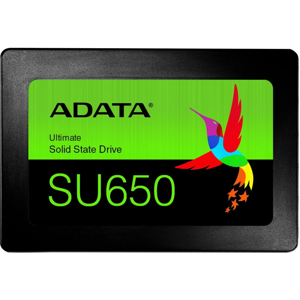 Жесткий диск ADATA Ultimate SU650 ASU650SS-256GT-R SSD (твердотельные), 256 ГБ, 2.5 дюйма, SATA