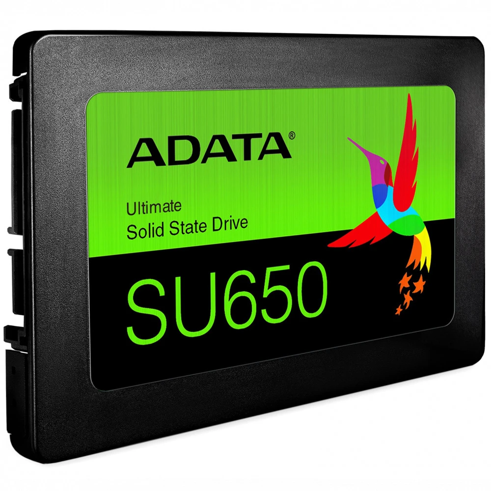 Жесткий диск ADATA Ultimate SU650 ASU650SS-256GT-R SSD (твердотельные), 256 ГБ, 2.5 дюйма, SATA