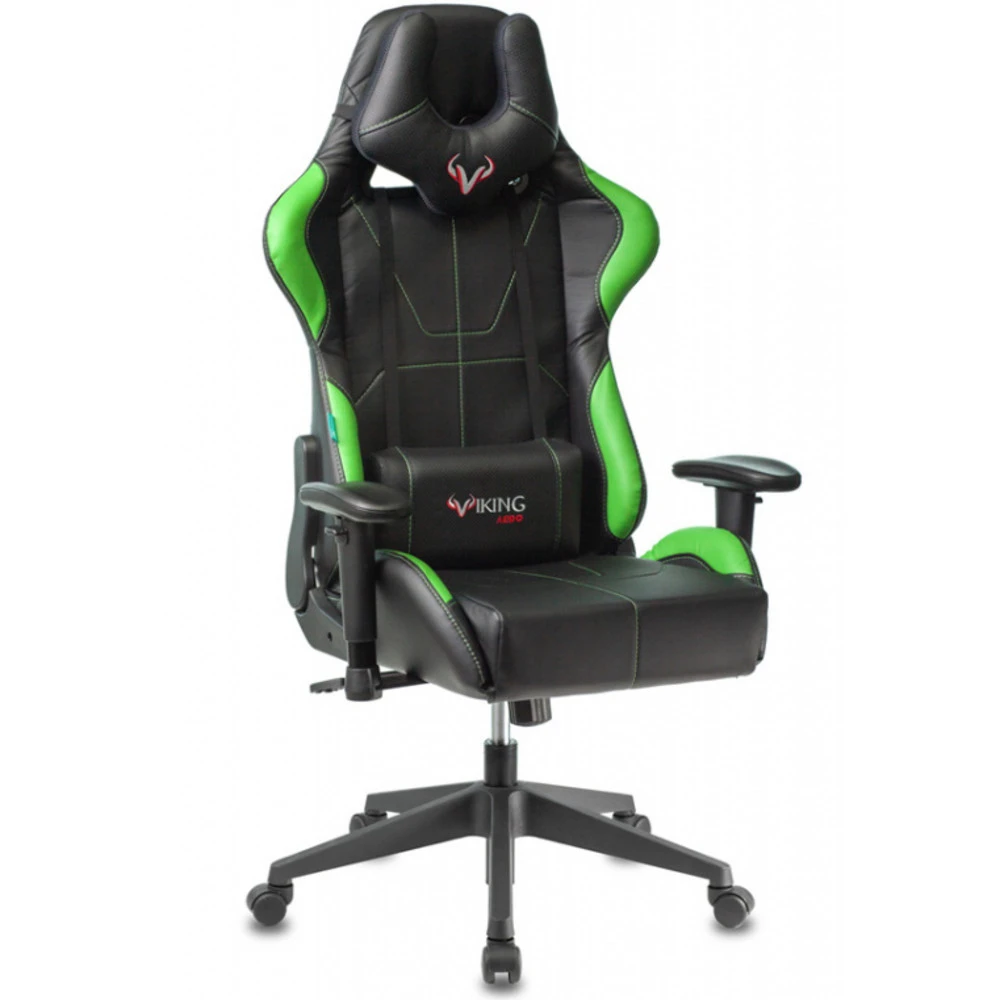 Компьютерное кресло Бюрократ Игровое кресло Zombie VIKING 5 AERO Z-VIKING-5-AERO-B/GN