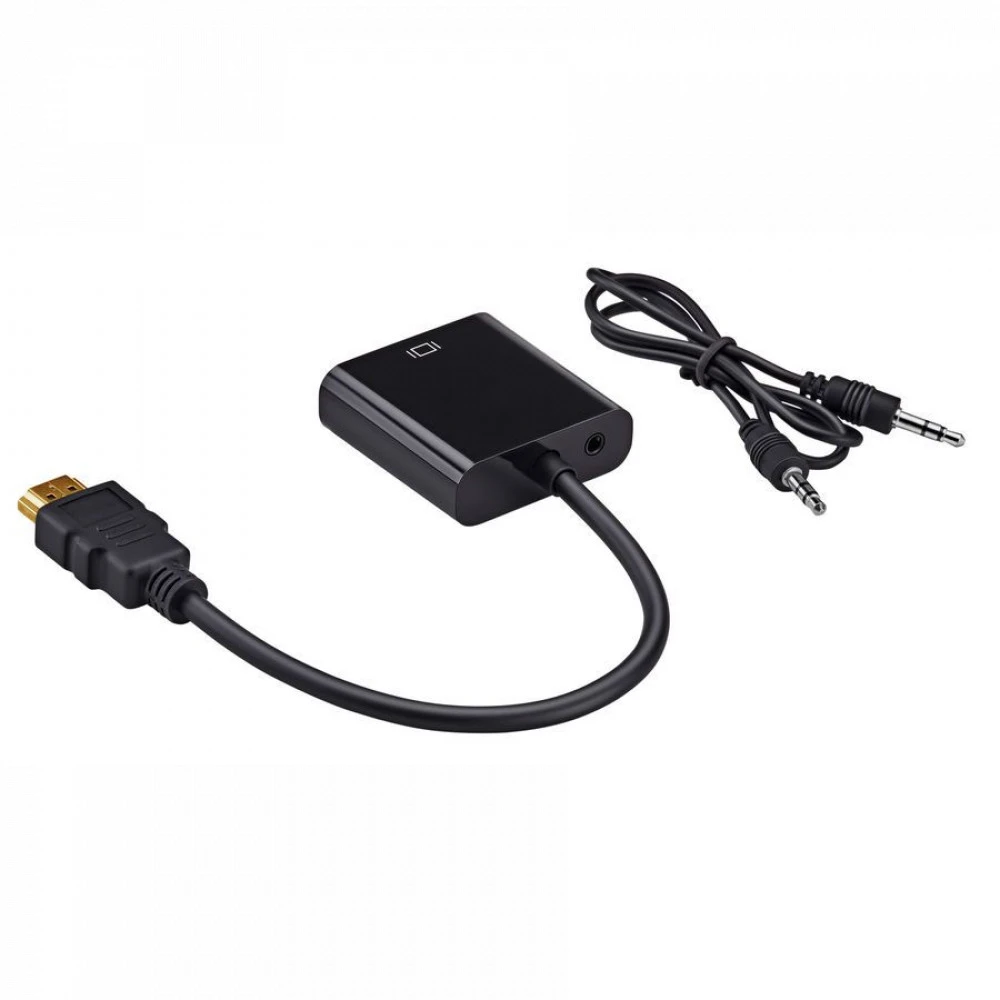Кабель интерфейсный Buro HDMI-M-VGA-F