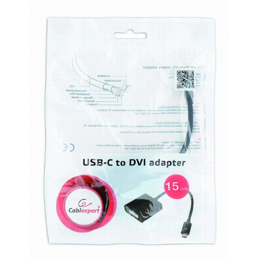 Кабель интерфейсный Cablexpert A-CM-DVIF-01