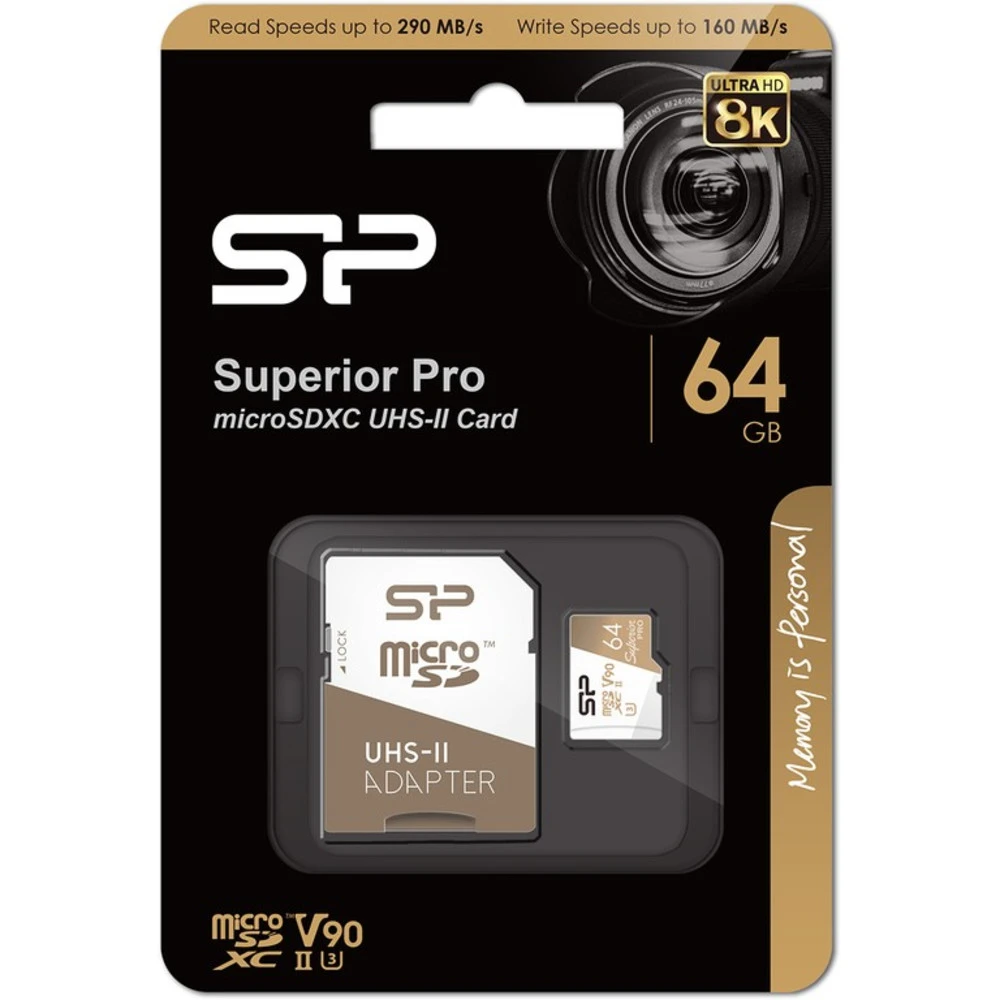 Флеш (Flash) карты Silicon Power microSDXC SP064GBSTXKA2V20 64 ГБ