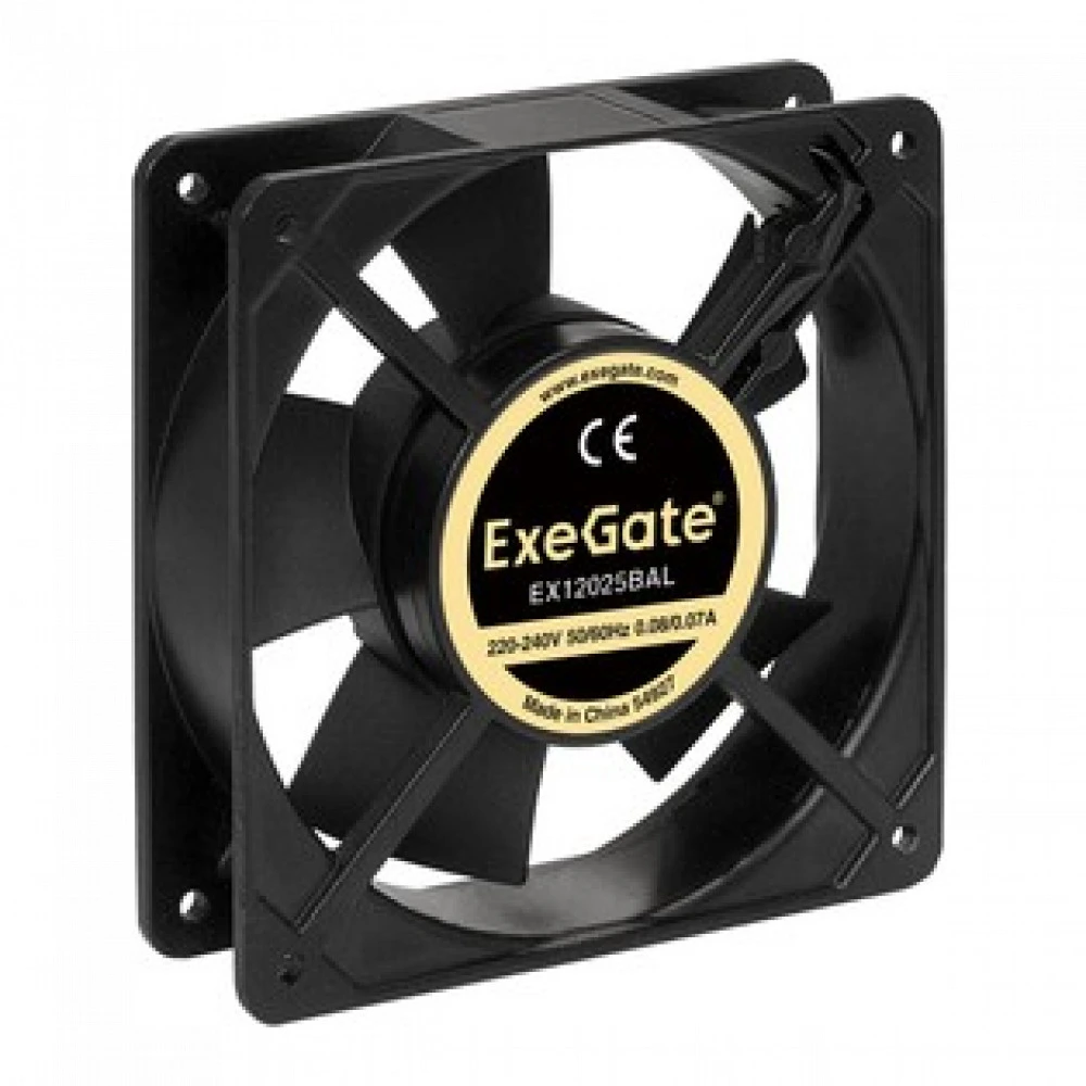 Система охлаждения ExeGate EX12025BAL (120x120x25 мм) EX289013RUS Для системного блока