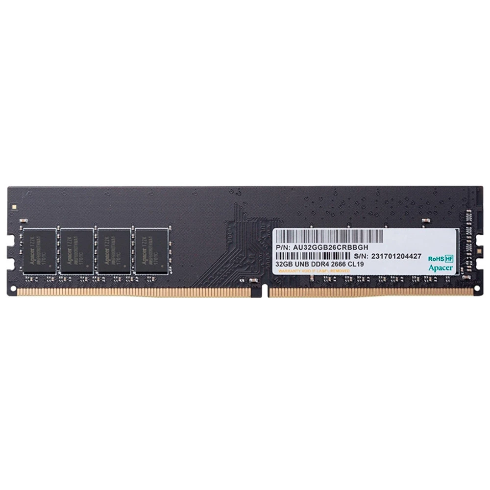 ОЗУ Apacer EL.32G2V.PRH DIMM, DDR4, 32 Гб, 2666 МГц