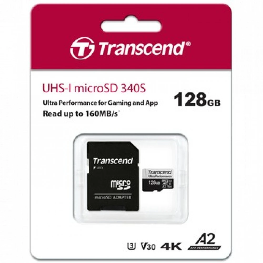 Флеш (Flash) карты Transcend TS128GUSD340S 128 ГБ