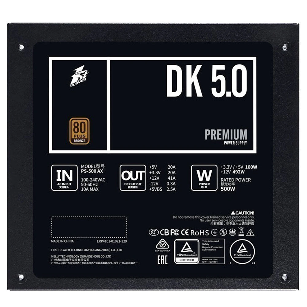 Блок питания 1STPLAYER DK PREMIUM PS-600AX 600 Вт