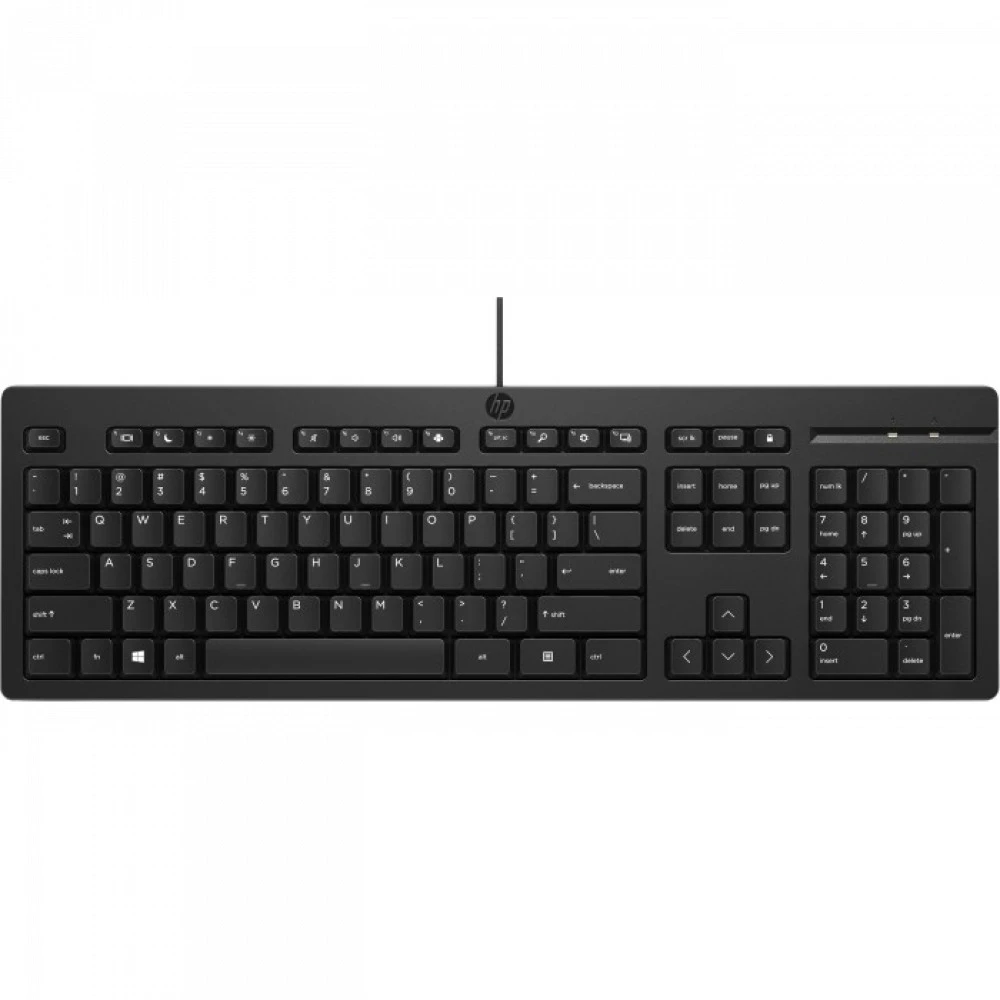 Клавиатура HP 125 266C9A6_1шт Проводная, USB