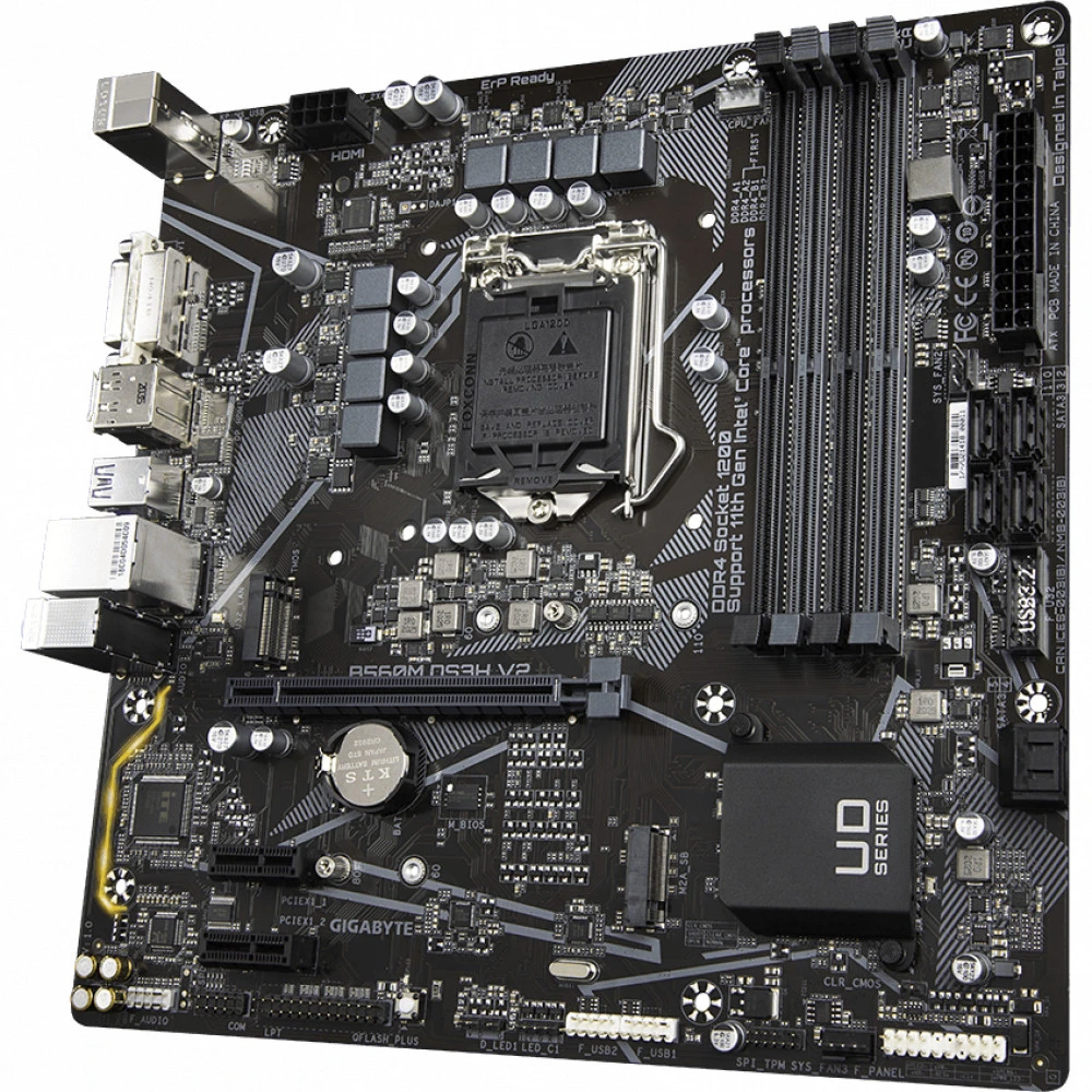 Материнская плата Gigabyte B560M DS3H V2 Micro-ATX, LGA 1200