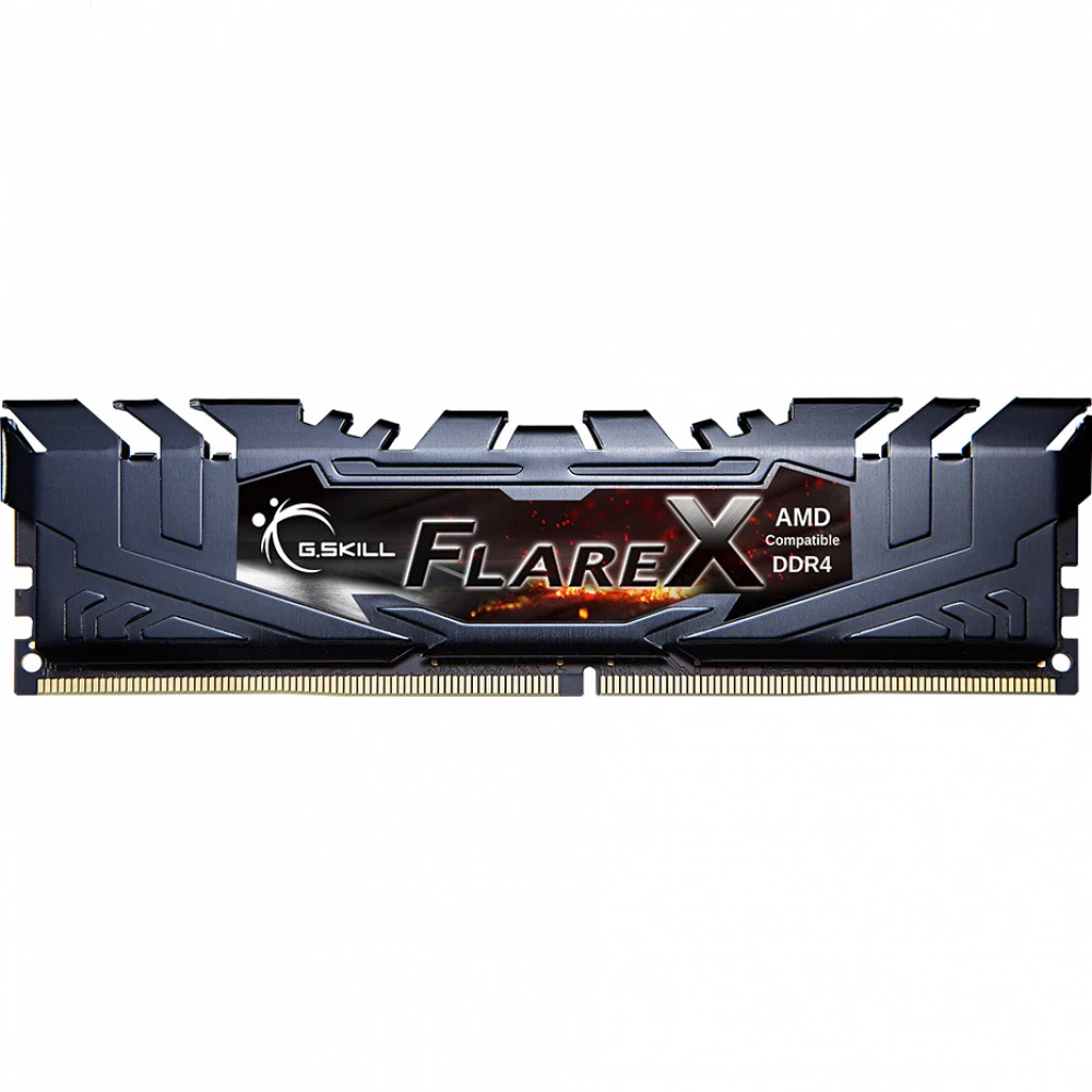 ОЗУ G.Skill FlareX F4-3200C16D-32GFX DIMM, DDR4, 32 Гб (2 х 16 Гб), 3200 МГц