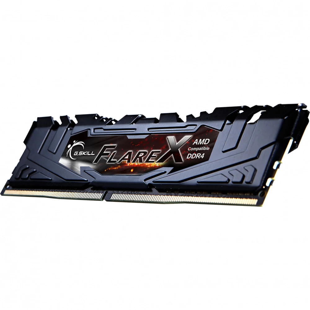 ОЗУ G.Skill FlareX F4-3200C16D-32GFX DIMM, DDR4, 32 Гб (2 х 16 Гб), 3200 МГц