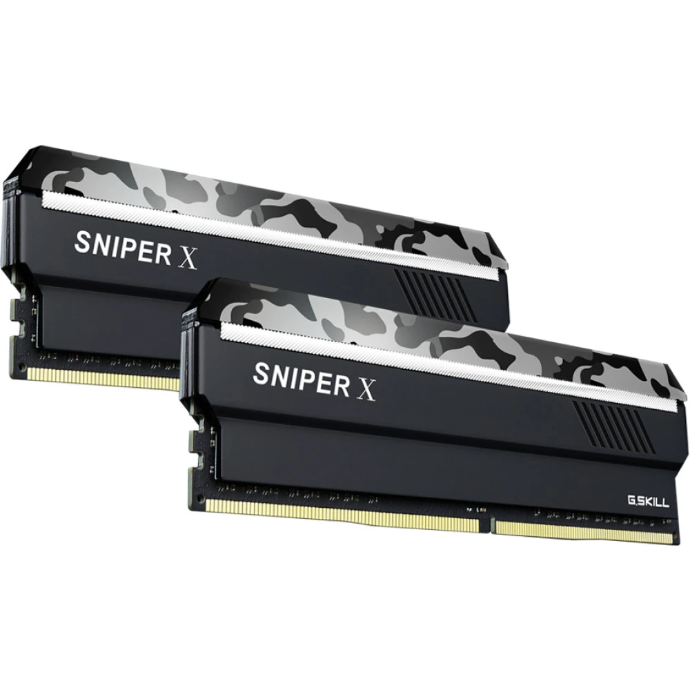 ОЗУ G.Skill Sniper X F4-3600C19D-32GSXWB DIMM, DDR4, 32 Гб (2 х 16 Гб), 3600 МГц
