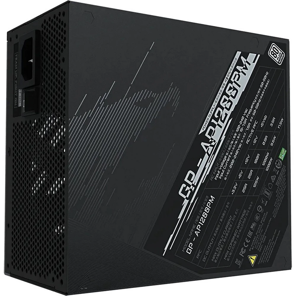 Блок питания Gigabyte AORUS P1200W GP-AP1200PM 1200 Вт