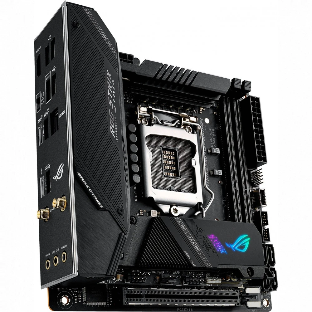 Материнская плата Asus ROG STRIX Z590-I GAMING WIFI Mini-ITX, LGA 1200