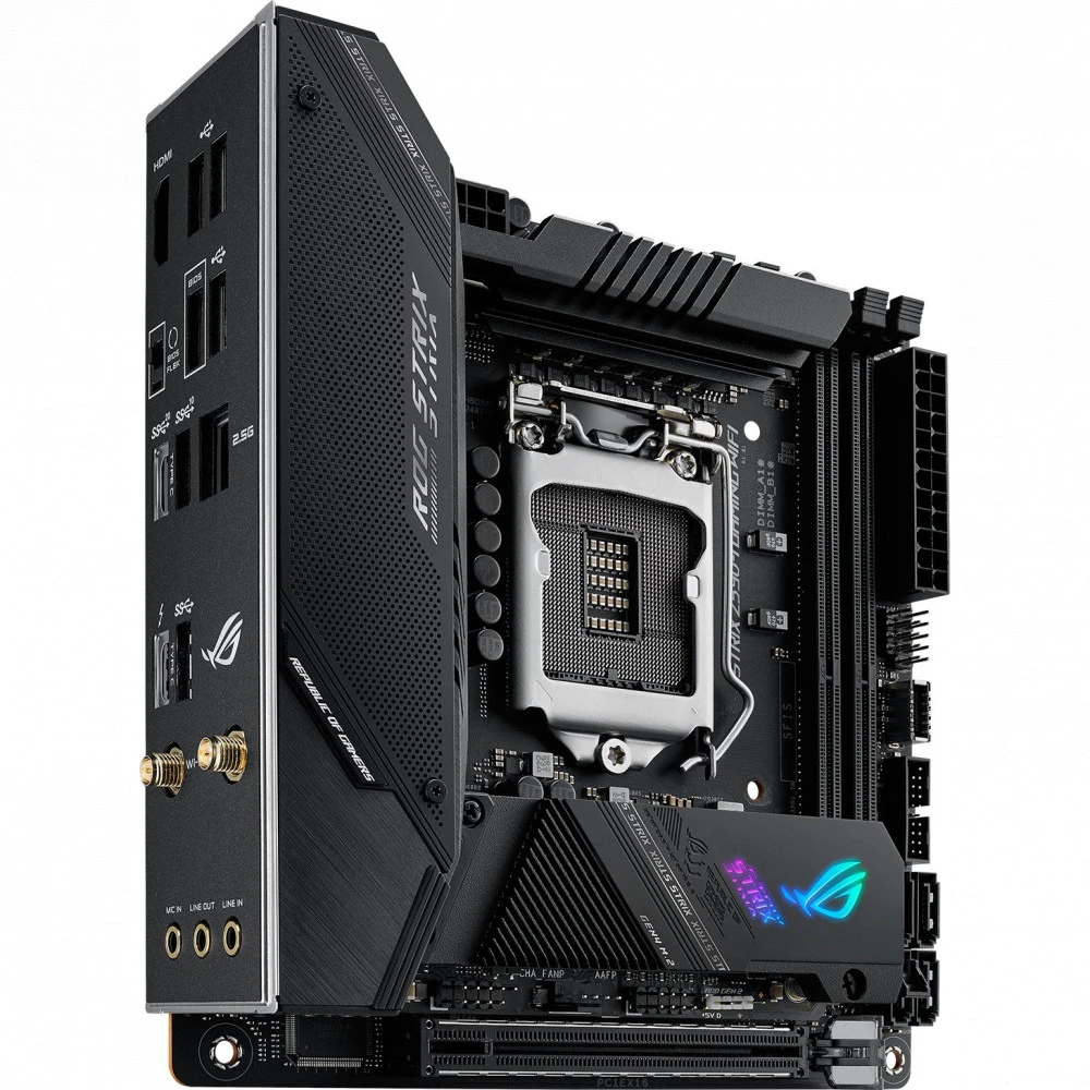 Материнская плата Asus ROG STRIX Z590-I GAMING WIFI Mini-ITX, LGA 1200