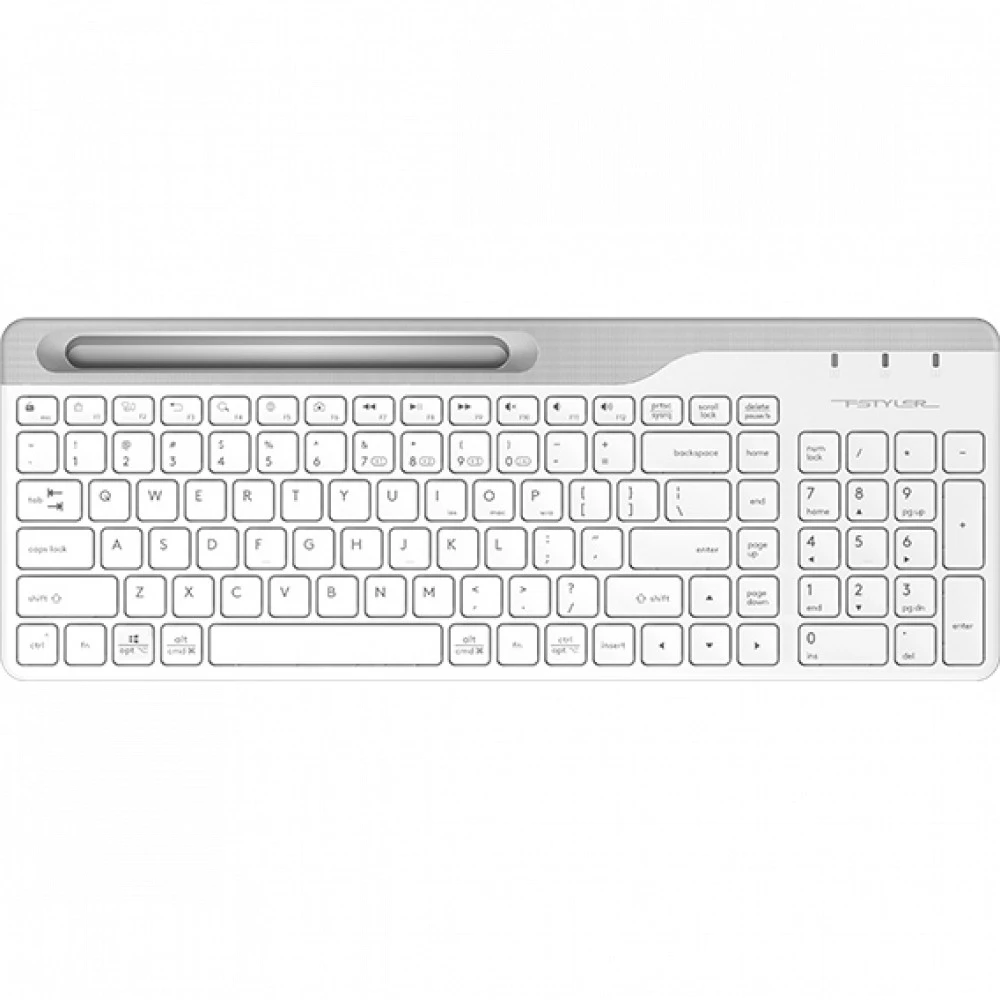Клавиатура A4Tech Fstyler FBK25 FBK25 White Беспроводная, USB