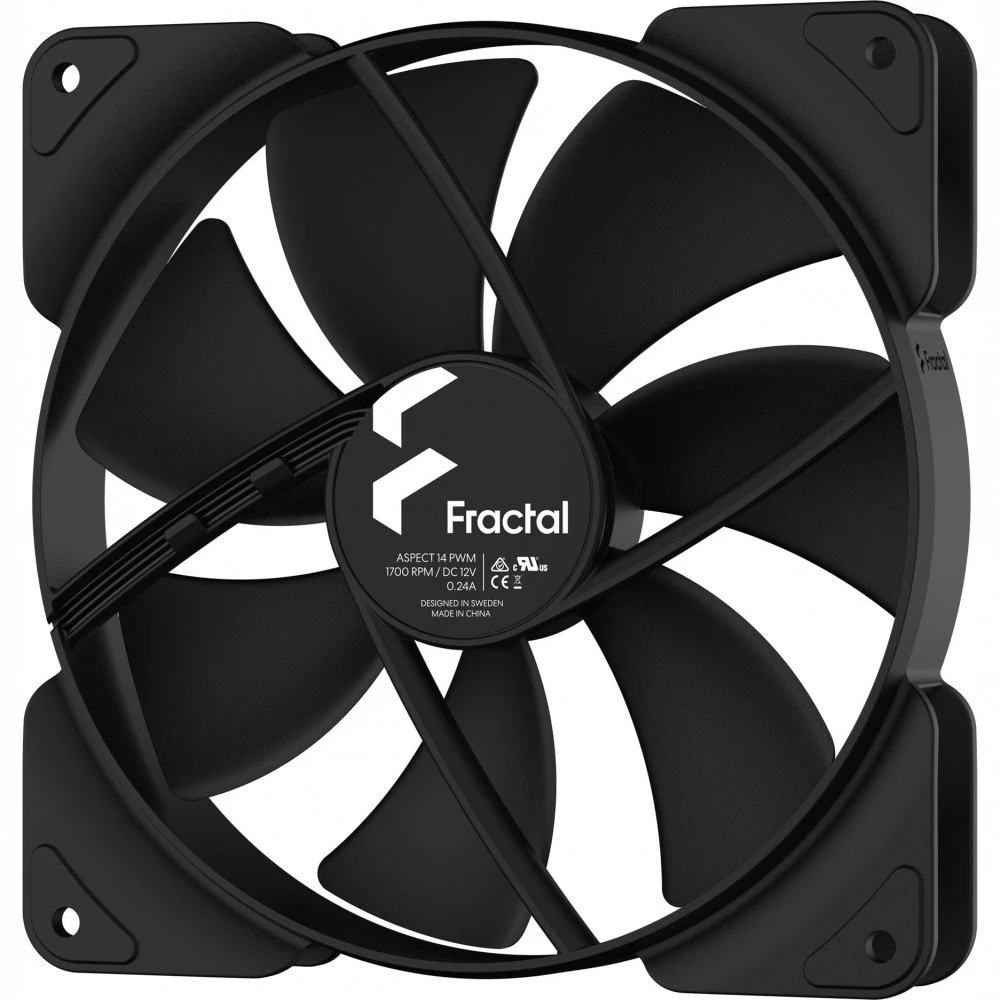 Система охлаждения FRACTAL DESIGN Aspect 14 PWM Black Aspect 14 PWM black