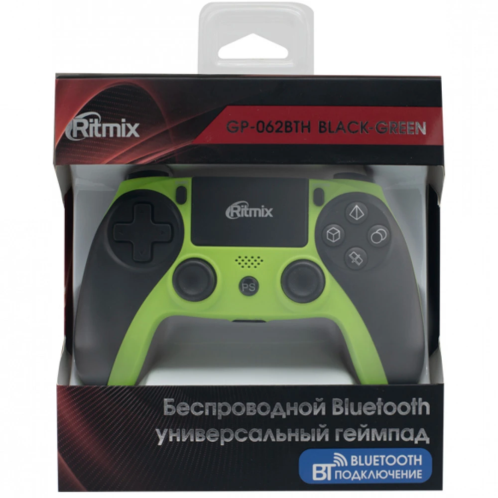 Манипулятор Ritmix GP-062BTH black-green