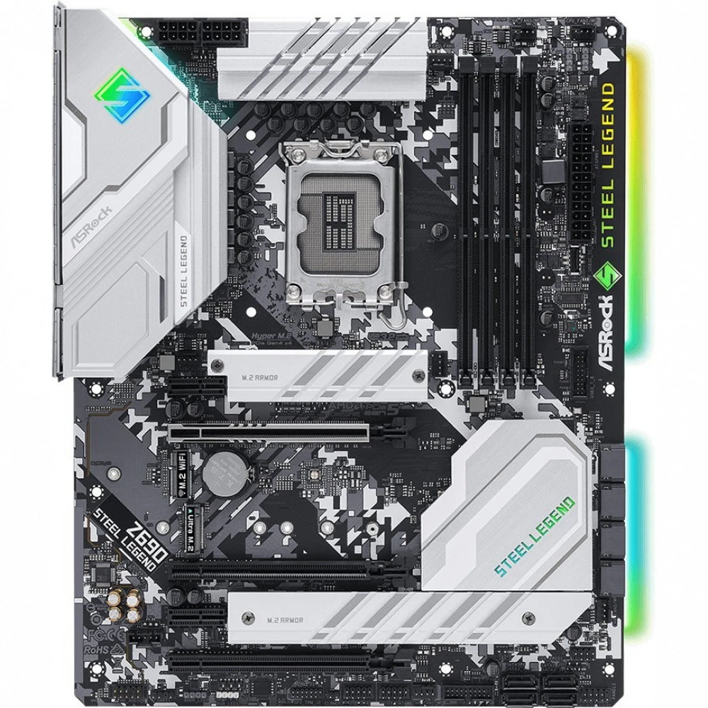 Материнская плата ASRock Z690 Steel Legend Z690 STEEL LEGEND ATX, LGA 1700