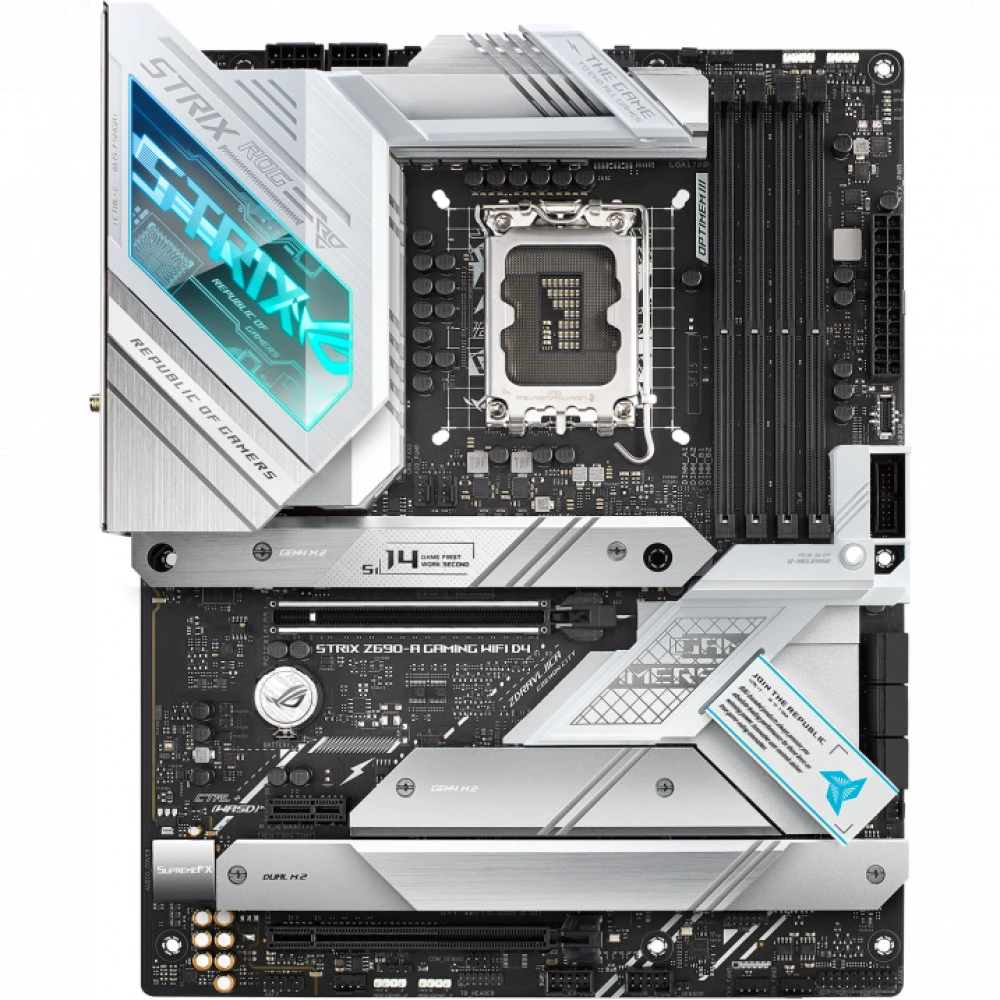 Материнская плата Asus ROG STRIX Z690-A GAMING WIFI D4 ATX, LGA 1700