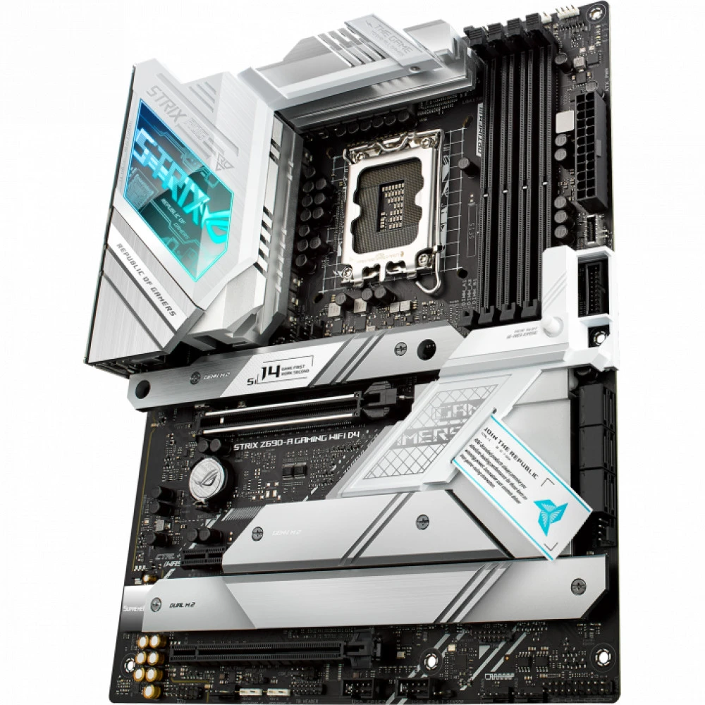Материнская плата Asus ROG STRIX Z690-A GAMING WIFI D4 ATX, LGA 1700